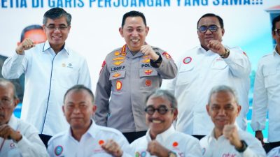 Kapolri Ajak Buruh Tingkatkan Keterampilan di HUT KSPSI