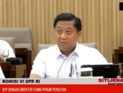 “Dirut Perhutani Dapat Julukan ‘Good Father of Forest’ di DPR” siang ini